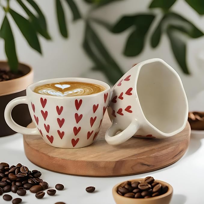 Coffee cup set of 2