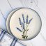 Ceramic plate set of 2